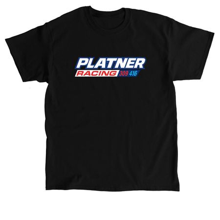 Platner Racing - RWB, a Black Classic Unisex Tee