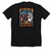 McStud's Rocks, a Solid Black Blend Premium Unisex Tee (back-view)