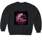 Merch, a Black Softstyle Crewneck Sweatshirt (back-view)