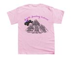 Cell Day, a Light Pink Youth Unisex Tee (back-view)