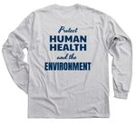 Earth Day 2026, a Sport Grey Classic Long Sleeve Tee (back-view)