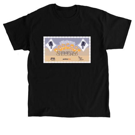 Podcast Showcase Year 1&nbsp;, a Black Classic Unisex Tee