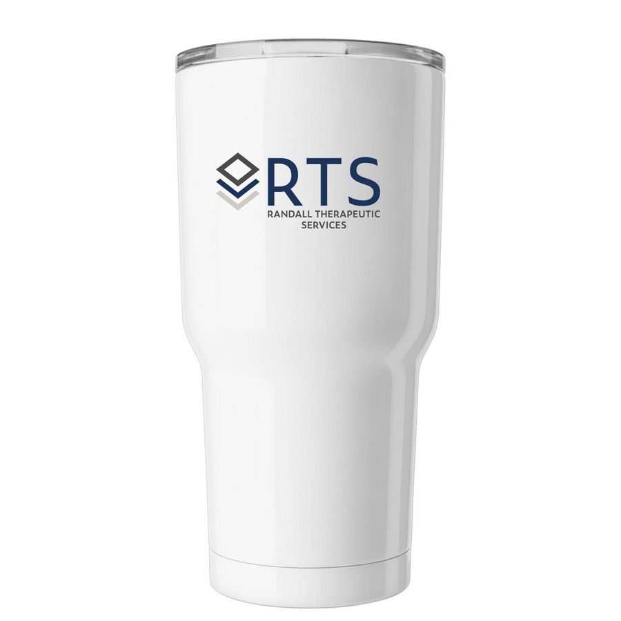 Tumbler, a White Insulated Tumbler