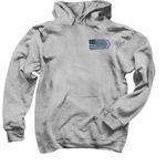F/A-18 Carrier - Jet Flag Front, a Sport Grey Pullover Hoodie (back-view)