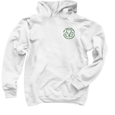 The Danny Rodgers Memorial Foundation, a White Pullover Hoodie