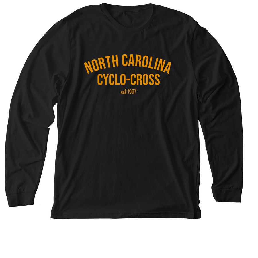 NCCX Supporter Wear, a Solid Black Blend Premium Long Sleeve Tee