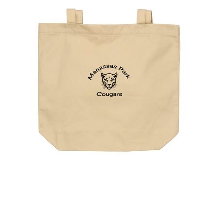 Tote Your Cougar Spirit Everywhere, a Oyster Organic Cotton Tote Bag