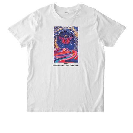 &nbsp;2026 Artist Tee, a White Stanley/Stella Unisex Rocker Tee