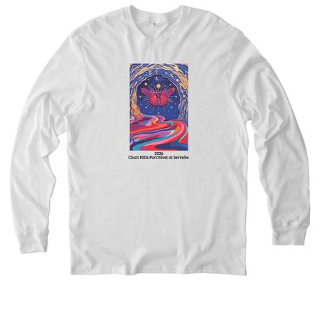 &nbsp;2026 Artist Tee, a Bright White Allmade Organic Cotton Long Sleeve Tee