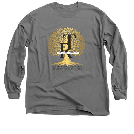 Randall-Turner Reunion 2026&nbsp;Black and Gold, a Charcoal Classic Long Sleeve Tee