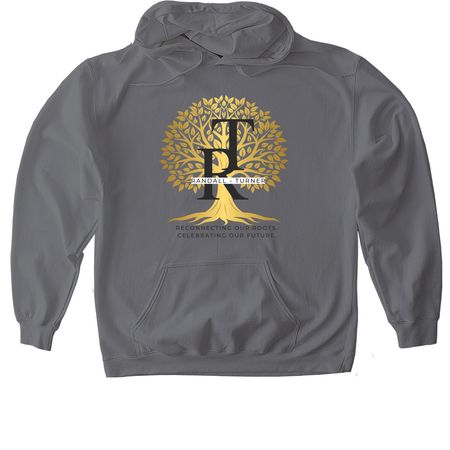 Randall-Turner Reunion 2026&nbsp;Black and Gold, a Charcoal Gildan Softstyle Pullover Hoodie