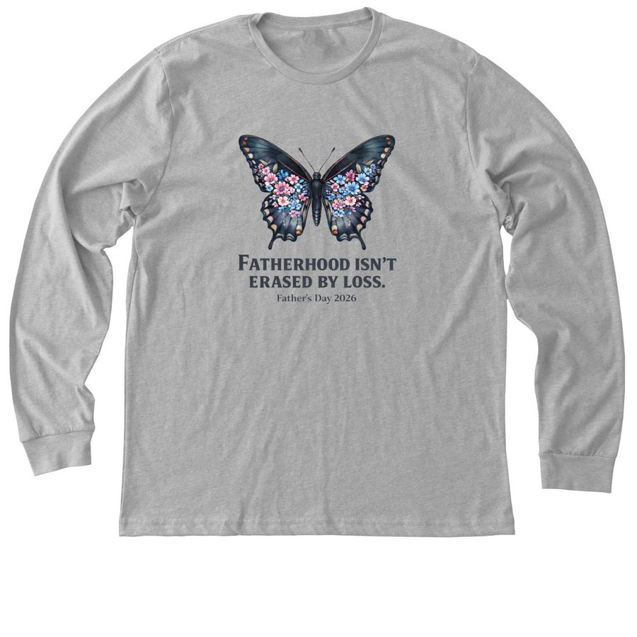 Fathers Day Remembrance BT3, a Athletic Heather Premium Long Sleeve Tee