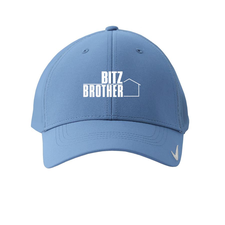 Bitz Brother Hats, a Valor Blue Printed Nike Dri-FIT Legacy Performance Cap