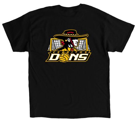 CHS Water Polo Tops&nbsp;, a Black Classic Unisex Tee (back-view)