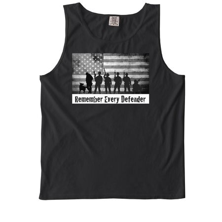Merchandise, a Black Comfort Colors Tank Top