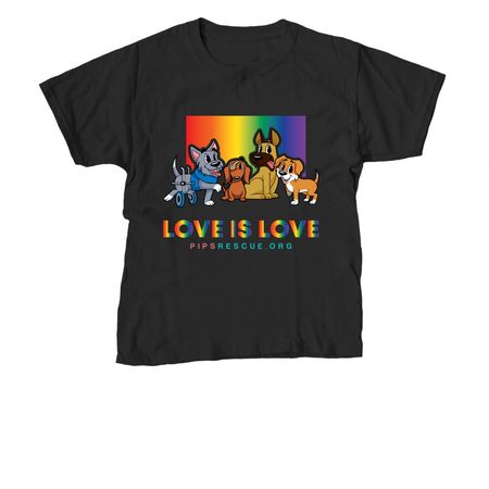 PIPs Pride, a Black Youth Unisex Tee