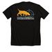 Nosework and Engagement - Premium Apparel, a Solid Black Blend Premium Unisex Tee (back-view)