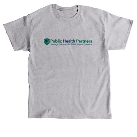 Public Health Partners (color logo), a Sport Grey Classic Unisex Tee