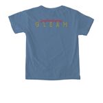 Sunshine Express Veterans Day 26, a Blue Jean Comfort Colors Youth Tee (back-view)