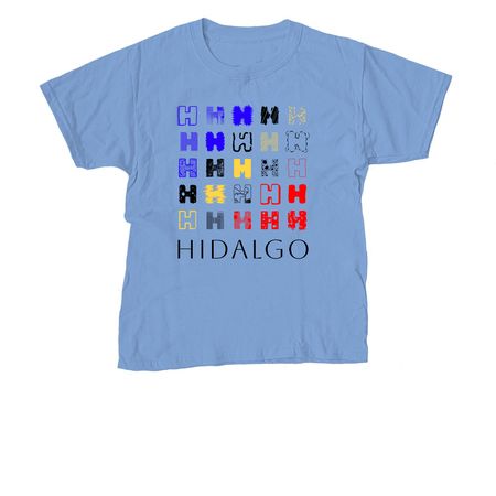 Youth ?Hidalgo' Flag Colors Tees and Sweaters, a Carolina Blue Youth Unisex Tee