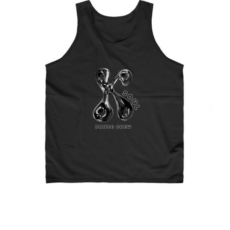 K-Soul Apparel, a Black Classic Unisex Tank Top