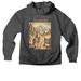 EAC Western Heritage Tee, a Asphalt Premium Heavyweight Pullover Hoodie (back-view)