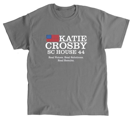 Team Katie Merch, a Charcoal Classic Unisex Tee