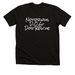 Save The Strays Tee, a Solid Black Blend Premium Unisex Tee