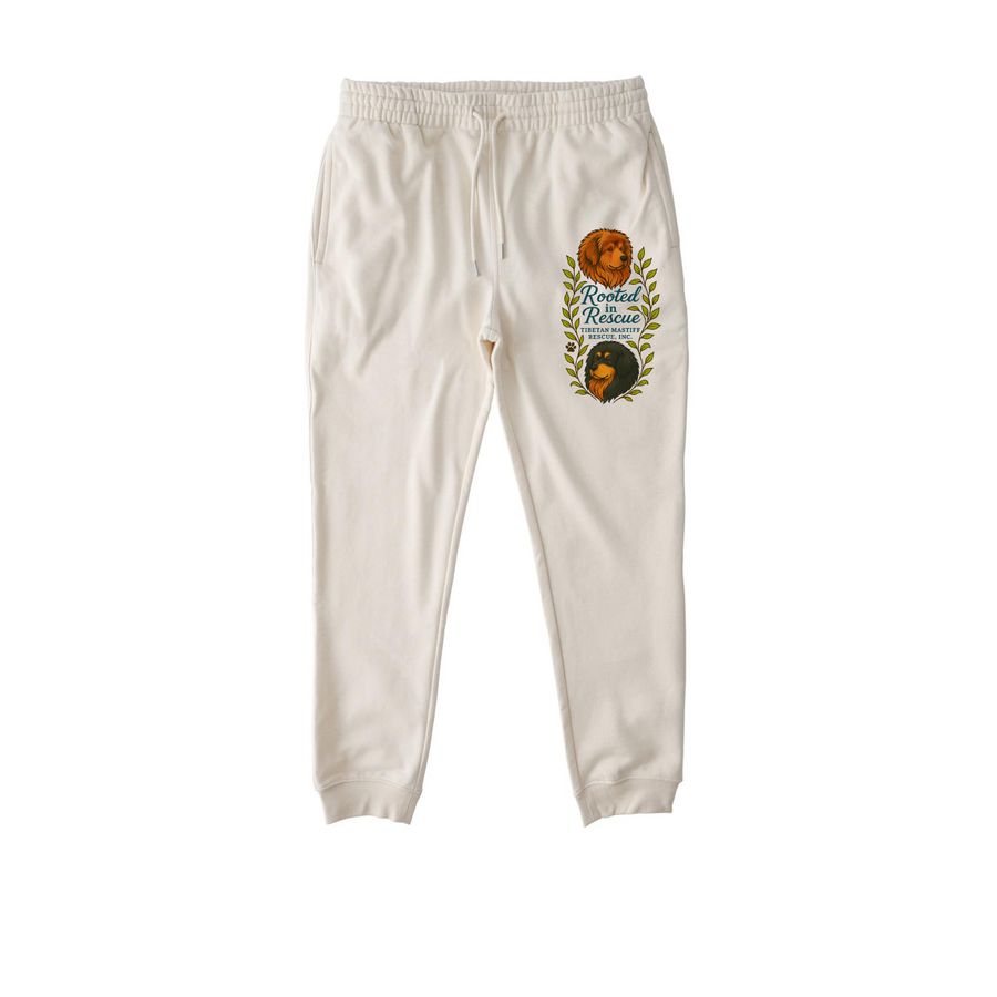 Rooted in Rescue, a Natural Raw Stanley/Stella Unisex Flyer Jogger