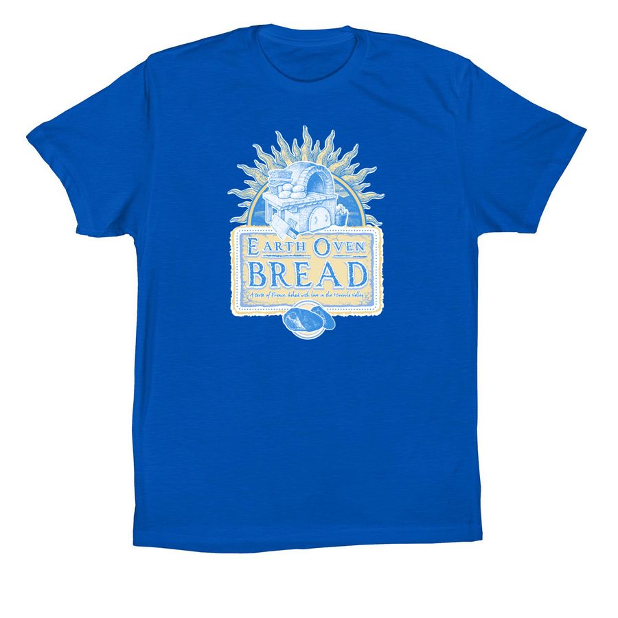 Earth Oven Bread., a True Royal Premium Cotton Tee