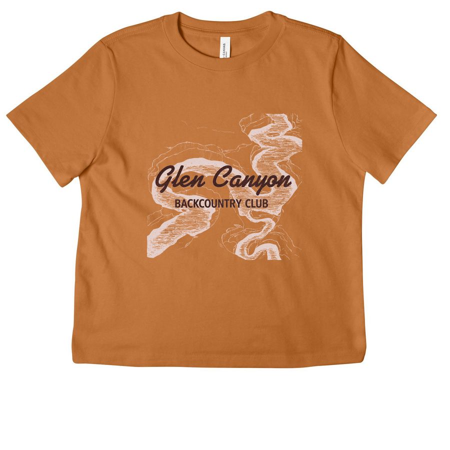 Glen Canyon Backcountry Club Goddess Tee, a Toast Women's Heavyweight Tee