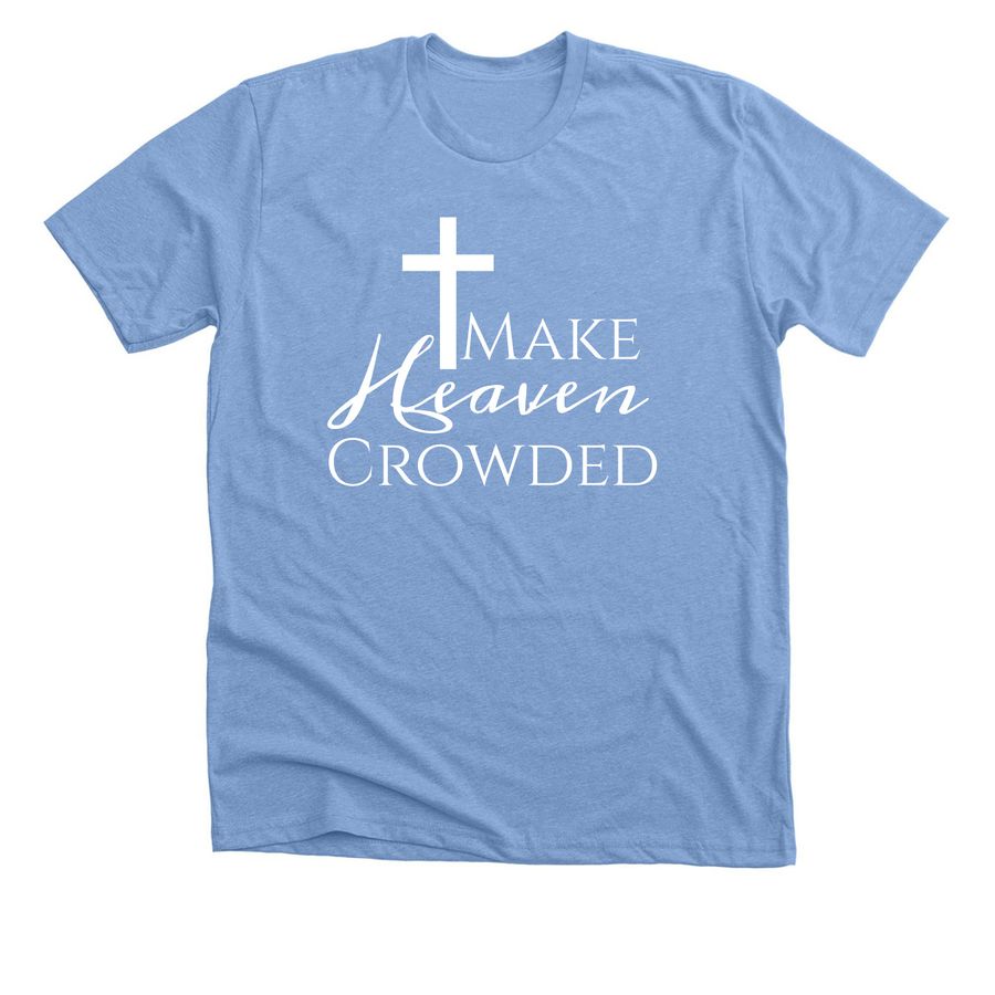 Help us get to Nationals in St Louis, a Heather Carolina Blue Premium Unisex Tee