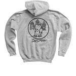 Huskie Pride, a Sport Grey Youth Pullover Hoodie (back-view)