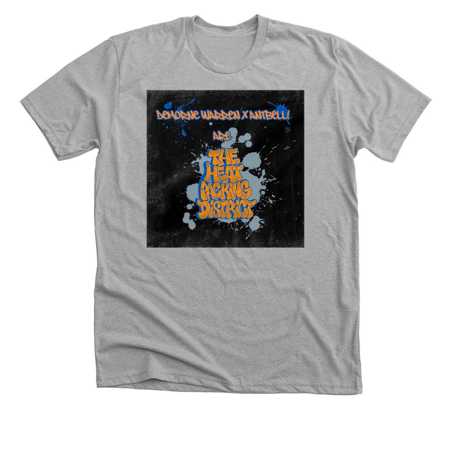 The Heat Packing District T's, Crews & Hoodie, a Athletic Heather Premium Unisex Tee