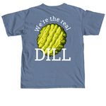 Uni, a Blue Jean Comfort Colors Unisex Tee (back-view)