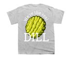 Uni, a Sport Grey Youth Unisex Tee (back-view)