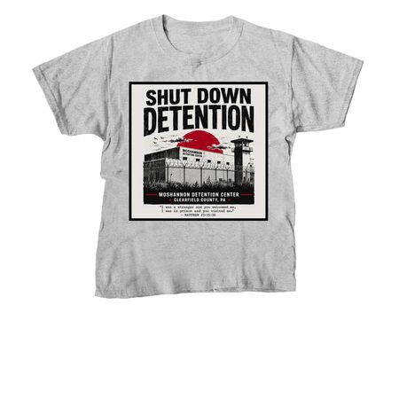 Moshannon Detention Graphic, a Sport Grey Youth Unisex Tee