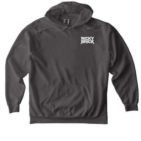 Ricky Brick Season One, a Pepper Comfort Colors Pullover Hoodie