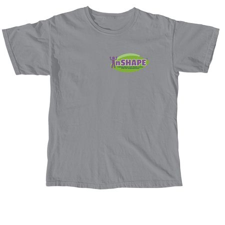 InSHAPE, a Granite Comfort Colors Unisex Tee