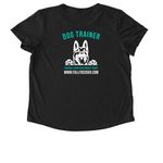 FFK9 Trainers 2025, a Space Black Allmade Eco Triblend Women?s Scoop Neck Tee (back-view)