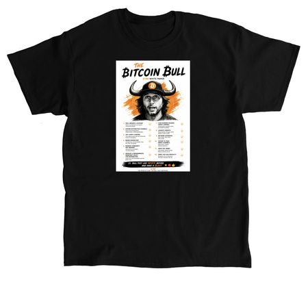 The White Paper Shirt, a Black Classic Unisex Tee