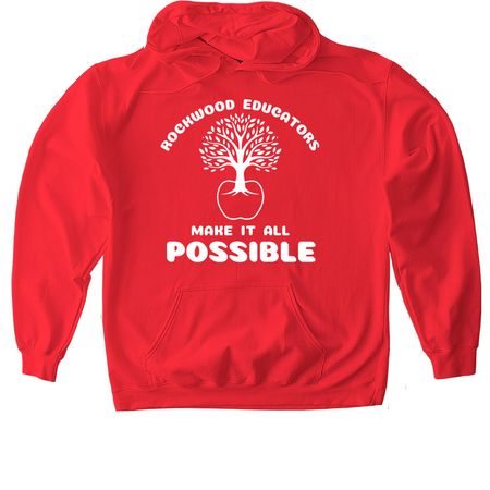 RNEA Original Shirt, a Red Gildan Softstyle Pullover Hoodie