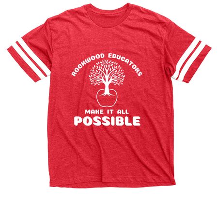 RNEA Original Shirt, a Vintage Red / White Football Jersey Tee