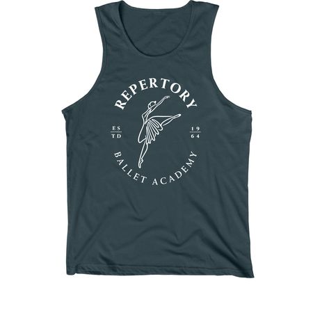 RBA 2026 {limited} Studio Collection, a Dark Grey Premium Cotton Tank