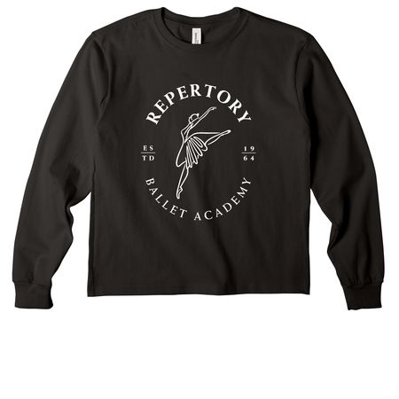 RBA 2026 {limited} Studio Collection, a Black Youth Heavyweight Long Sleeve Tee