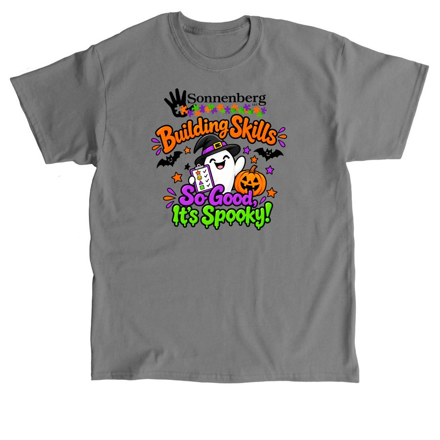 Building Skills So Good, It?s Spooky!&nbsp;, a Charcoal Classic Unisex Tee