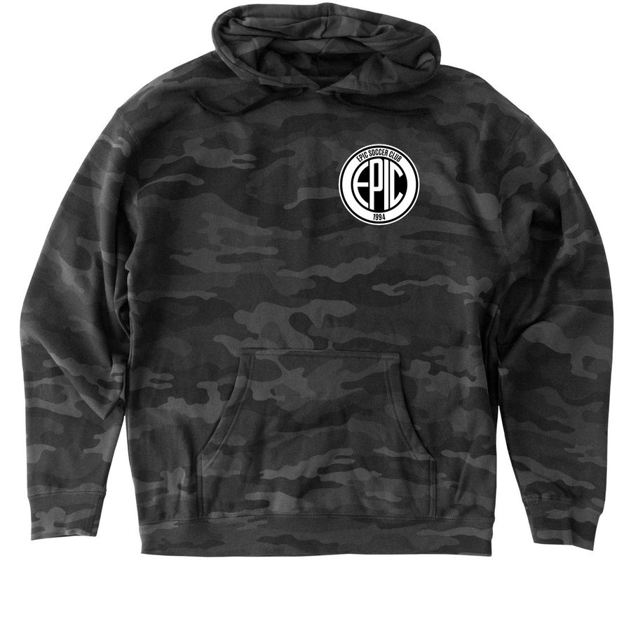 EPIC Lightning Team Fundraiser, a Black Camo Heavyweight Camo Pullover Hoodie
