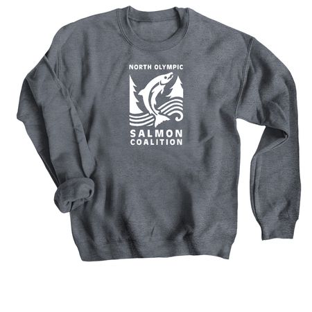 NOSC Tees & Hoodies, a Dark Heather Crewneck Sweatshirt