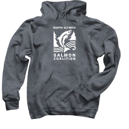 NOSC Tees & Hoodies, a Dark Heather Pullover Hoodie