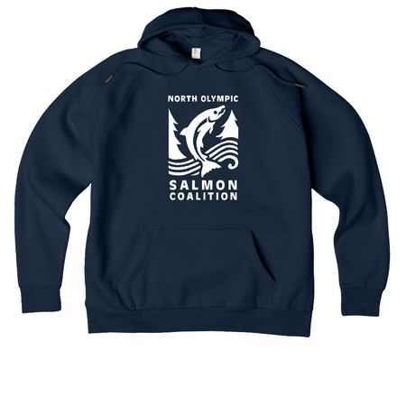 NOSC Tees & Hoodies, a Rebel Blue Allmade Organic CVC Pullover Hoodie